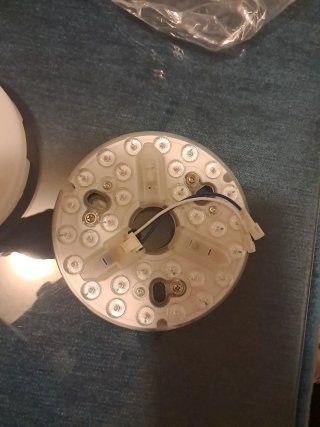 Lámpara LED Redonda Blanca