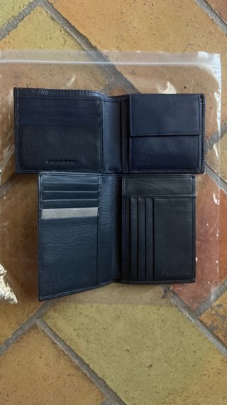 2 Portafogli Piquadro Pelle Blu