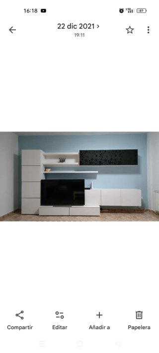 Mueble salón modular moderno
