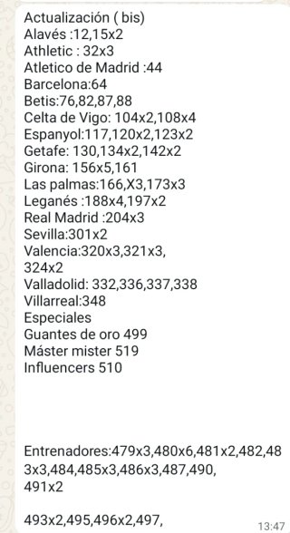 Cromos Adrenalyn XL 24/25