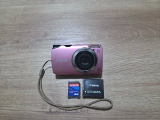 Camara fotos Canon PowerShot A3300 IS Rosa 16MP