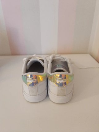 Zapatillas Lacoste Niña Talla 35 Blancas
