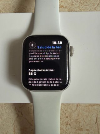 Apple Watch SE 40mm Plata/Blanco