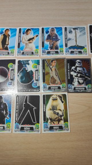 Cromos Star Wars Force Attax Topps