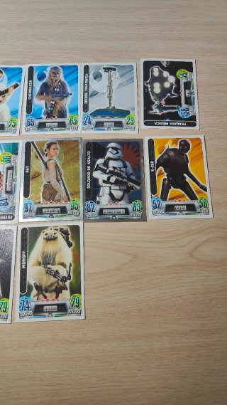 Cromos Star Wars Force Attax Topps