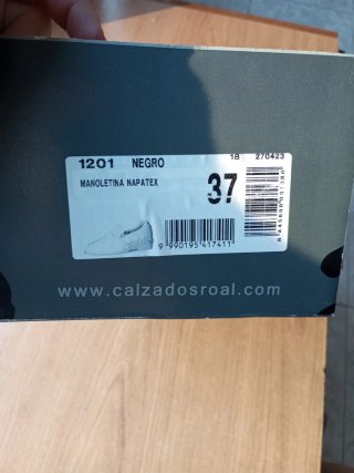 Manoletinas Napatex Talla 37, tengo más tallas