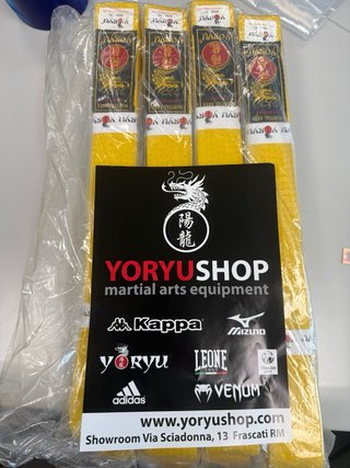 Cinturones Karate Amarillos Yoryu