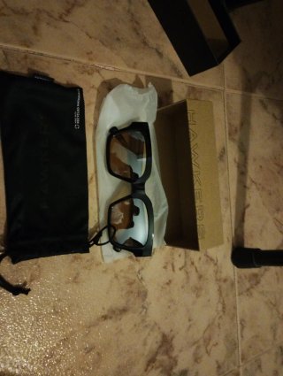 Gafas de sol Hawkers negras lentes amarillas