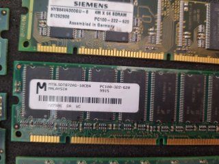 Lote 14 Memorias RAM SDRAM