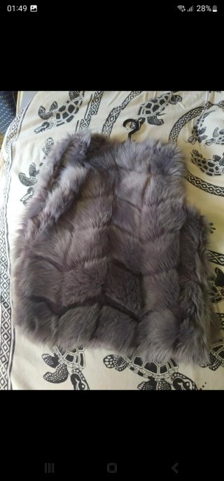 Gilet finta pelliccia donna M