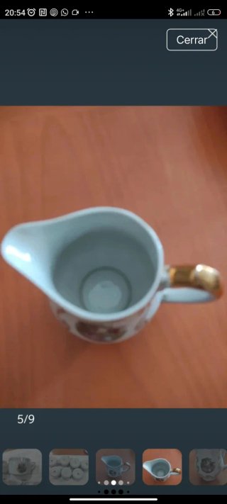 Tazas Cartuja de porcelana