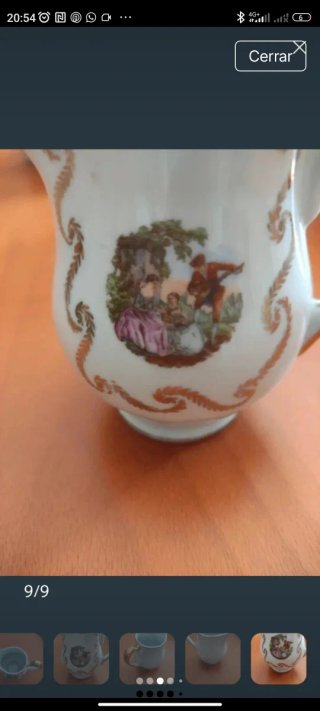Tazas Cartuja de porcelana
