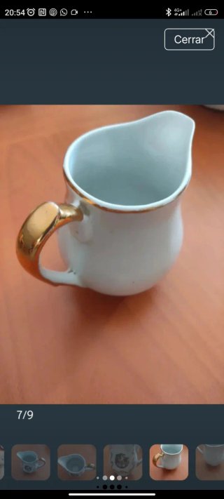 Tazas Cartuja de porcelana