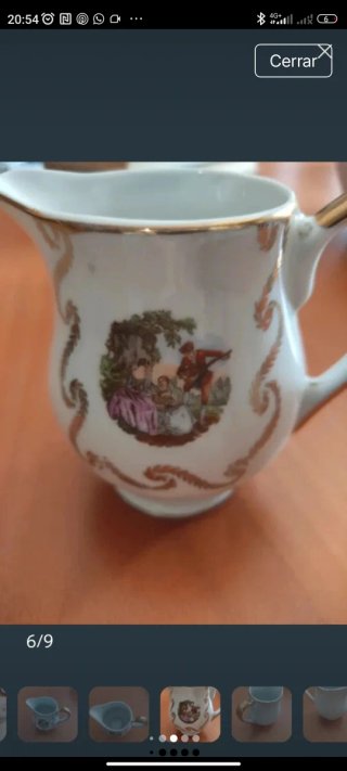 Tazas Cartuja de porcelana