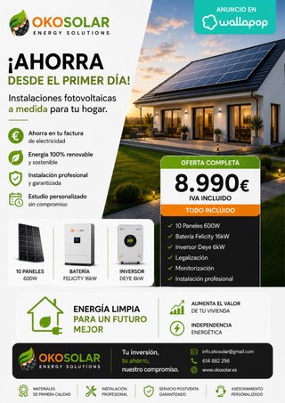 INSTALACION DE PLACAS SOLARES