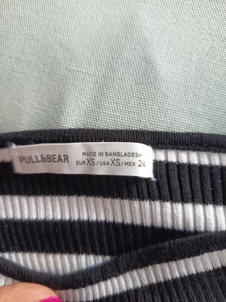 Top Pull&Bear palabra de honor de manga larga