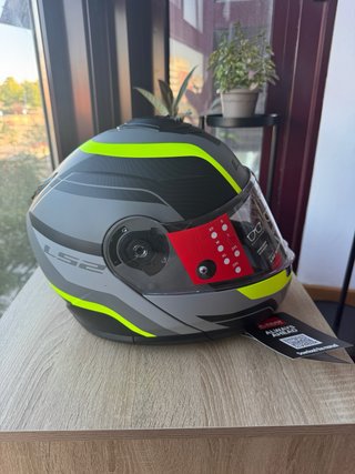 Casco Modular LS2 FF908 Strobe II Monza Negro