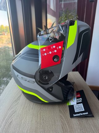Casco Modular LS2 FF908 Strobe II Monza Negro
