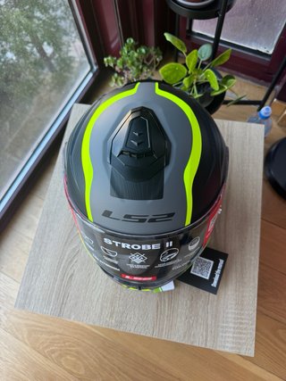 Casco Modular LS2 FF908 Strobe II Monza Negro