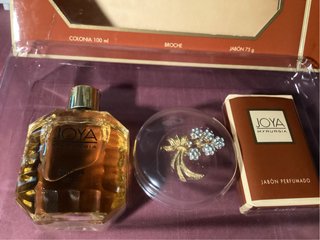 Caja Perfume Joya Myrurgia perfume y Jabón