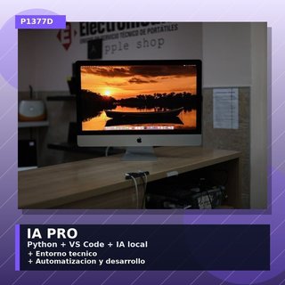 iMac 27 2019 i5 3.7 8GB RAM Radeon Pro 580X 8GB IA Pro