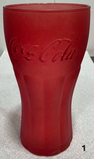 Vaso Coca-Cola Rosso da Collezione