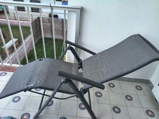 Hamaca exterior reclinable
