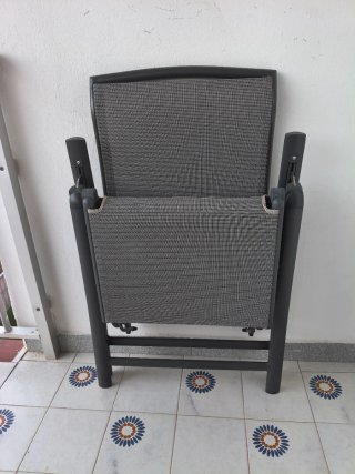 Hamaca exterior reclinable