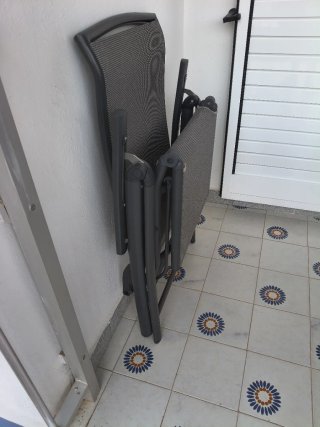 Hamaca exterior reclinable