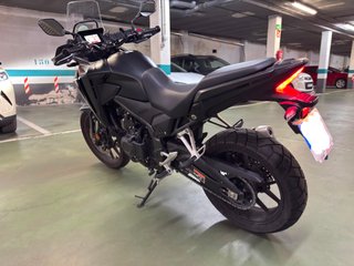 Honda NX500 Adventure Negra