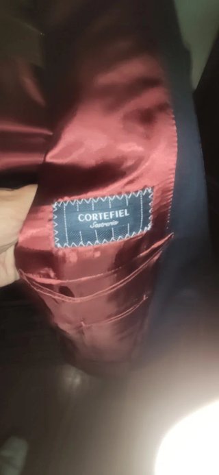 Traje Cortefiel Talla 50 Azul Marino