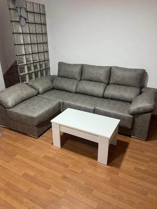 Base Cama Canapé Abatible Gris