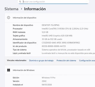 PORTÁTIL LENOVO IDEAPAD 330-15IKB
