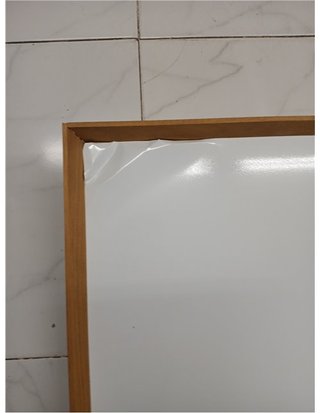 Bi-Office Pizarra Blanca Magnética - Superficie De Acero Lacado En Seco - Marco De Madera De Pino - 90 X 60 Cm