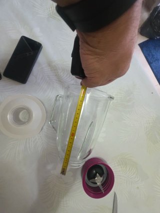 Jarra JATA con cuchilla y tapa