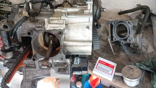 Honda SH 300i Negra