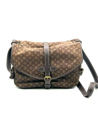 Bolso Louis Vuitton Saumur 30 Marrón