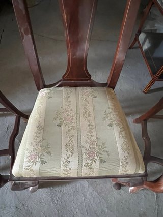 Juego de 6 sillas de comedor de madera