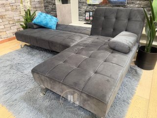 Nuevo sofa cama chaise longue - gris