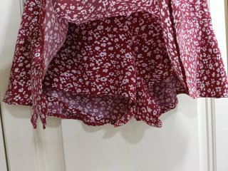 Falda pantalón corta Zara floral