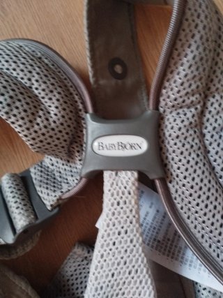 Mochila Portabebés BabyBjörn Mesh Gris