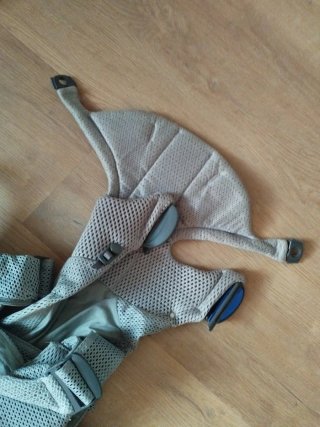 Mochila Portabebés BabyBjörn Mesh Gris