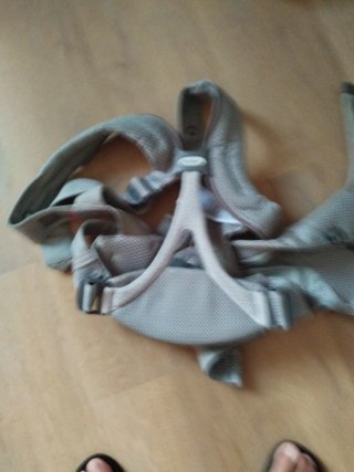 Mochila Portabebés BabyBjörn Mesh Gris