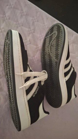 Adidas Campus Zapatillas Negras Talla 42