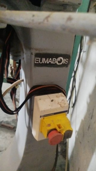 Chapadora de cantos manual Nipuer 3II Patent