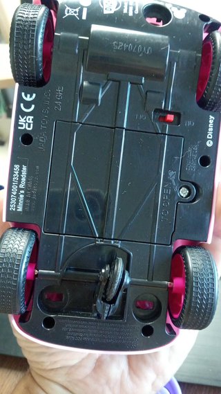 Carro Controle Remoto Minnie Mouse Jada Toys