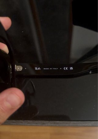 Gafas Ray-Ban Negras Casi Nuevas