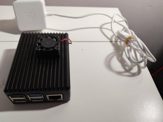 Raspberry Pi 4 GB ventilador y carcasa disipación