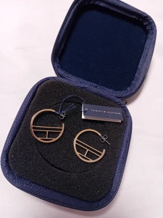 Pendientes Tommy Hilfiger Aro Dorados