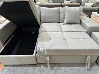 SOFA CAMA CHAISE LONGUE Y 2 PUF